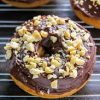 chocolate nut donut